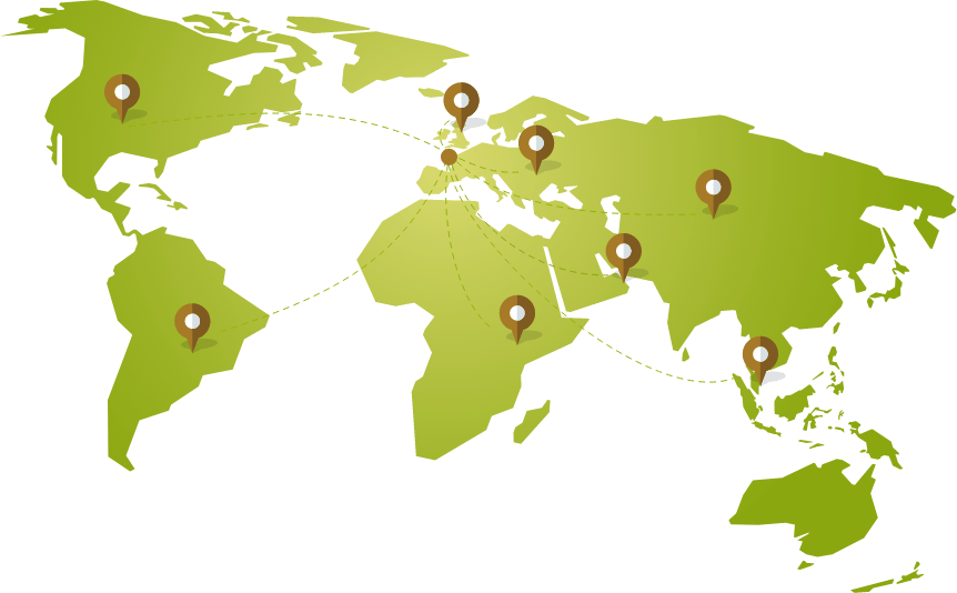 carte d'exportation mondiale Le Dauphin