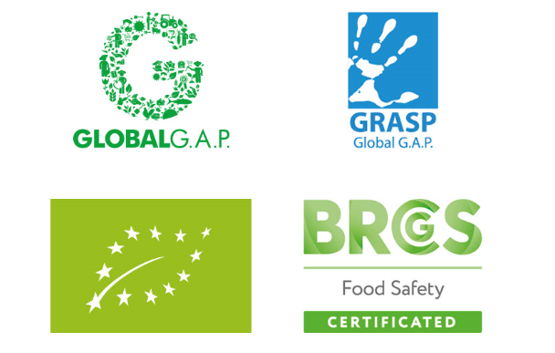 logos de certifications